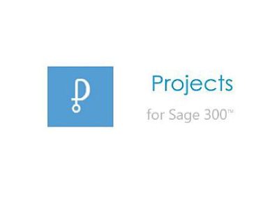 Projects for Sage 300 ERP – Time Billing, Job Costing and Project Management