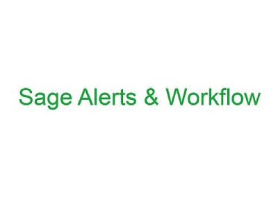 Vineyardsoft Corporation – Sage Alerts and Workflow